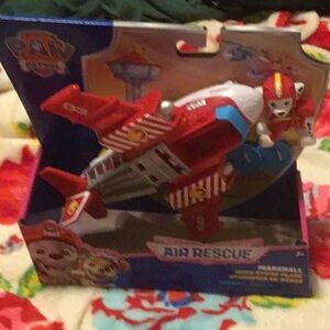 Paw Patrol Air Rescue Marshall Hero Hydro Plane Toy With Figure Nickelodeon Age
